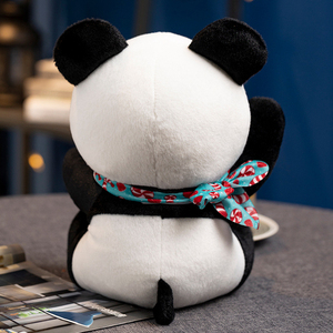 Orsacchiotto Panda Peluche con Zampe Ricamate - Product Image 2