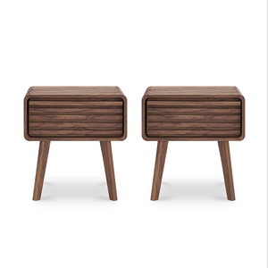 Home Furniture Vietnam Modern Bedroom Furniture Solid Wood <b>BEDSIDE</b> TAB MD13 High Quality Manufactured Wood OEM Nightstand - Product Image 1