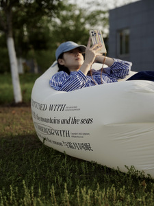 Sofá Inflable Portátil Plegable Moderno, Impermeable y Ligero para Acampar y Uso <span class=keywords><strong>en</strong></span> el Dormitorio, Disponible <span class=keywords><strong>en</strong></span> Stock - Product Image 2