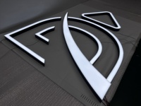 Enseigne lumineuse LED personnalisée en lettres canal 3D, éclairée par l'avant, avec bandes LED, logo en acrylique, écologique, étanche, pour devanture de magasin