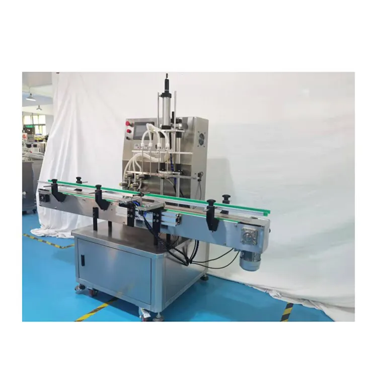 ماكينة ملء السوائل شبه الأوتوماتيكية المتقدمة متعددة الأغراض لتوفير التكاليف من مصنع في الصين