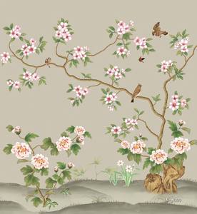 Planny <span class=keywords><strong>papier</strong></span> <span class=keywords><strong>peint</strong></span> personnalisé Mural <span class=keywords><strong>peint</strong></span> à la main Style chinois fleurs <span class=keywords><strong>oiseaux</strong></span> décoration peinture murale <span class=keywords><strong>papier</strong></span> <span class=keywords><strong>peint</strong></span> - Product Image 1