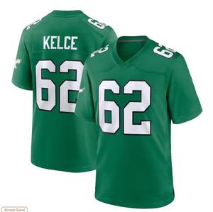 पुरुषों की 1 जलेन ने टीम 26 सॉकन बार्कले 62 जेसन केलसे ने अमेरिकी फुटबॉल खेल सीमित जर्सी शर्ट - Product Image 5