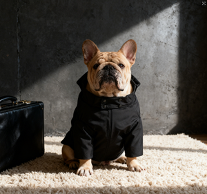 Ropa a juego para perros y dueños, chaquetas transpirables para perros, impermeables de lujo y ajuste relajado. - Product Image 4