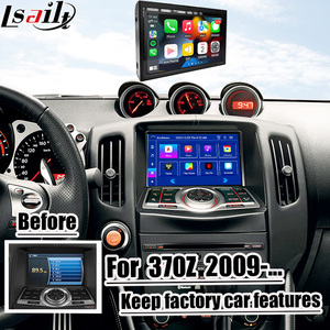 Lsailt 7 pouces Android voiture multimédia HD affichage pour Nissan 370Z 09-20 Android 13 écran d'infodivertissement avec sans fil CP + <span class=keywords><strong>AA</strong></span> - Product Image 1