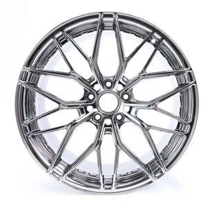 Sfalsati cerchi in lega forgiati per autovetture 5x112 5x114.3 5x120 per Ferrari Audi Benz <span class=keywords><strong>BMW</strong></span> <span class=keywords><strong>18</strong></span> 19 20 21 22 pollici cerchio cromato concavo - Product Image 4