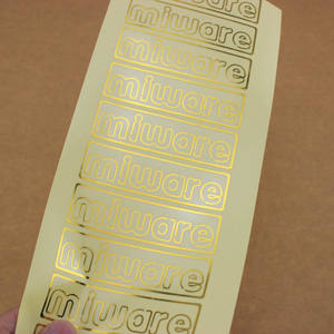 Cling Sliver Hot Stamping Gold Foil Clear Original New <span class=keywords><strong>Royal</strong></span> <span class=keywords><strong>Enfield</strong></span> Classic Mini Circle Sticker - Product Image 4