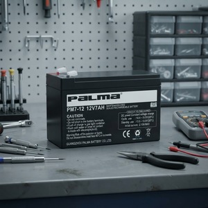 <span class=keywords><strong>Batterie</strong></span> solaire UPS PALMA PM7-12 <span class=keywords><strong>12V</strong></span> 7Ah au plomb-acide scellé pour appareils ménagers et outils électriques - Product Image 3