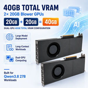 RTX 3080 20GB Ampere สำหรับ Qwen3.8‑27B LLM การอินเฟอร์เรนซ์ การใช้งาน AI แบบท้องถิ่น การเรียนรู้ของเครื่อง การปรับแต่งอย่างละเอียด - Product Image 6