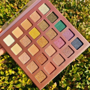 ขายส่ง 9 สีโหดร้ายฟรีมินิอายแชโดว์อายแชโดว์แววเกาหลีเม็ดสีอายแชโดว์พาเลทท์แต่งหน้าฉลากส่วนตัว - Product Image 3