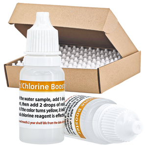 10ml JUBWAY B612 표백 테스트를 통한 물 내 염소 함량 식별 시약 맞춤형 포장 로고 제조업체 - Product Image 1