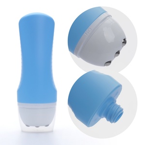 Bouteille en plastique vide de 50 ml à bille roulante, facile à tenir, avec tête de massage, pour crème contour des yeux et soins de la peau, impression sérigraphique médicale, vente en gros - Product Image 5