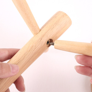 Tampilan kayu rak pengering Mug kopi cangkir teh botol berdiri gantungan pemegang lemari dapur penyimpanan Organizer - Product Image 5
