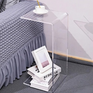 Fabbrica di <span class=keywords><strong>tavolino</strong></span> da caffè in acrilico piegatura termica per la decorazione della casa tavolo trasparente da tavolo da caffè in acrilico tavolo da tè - Product Image 5