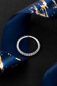Classic 925 Sterling <b>Silver</b> 0.68ct <b>Emerald</b> Cut Lab Grown Diamond <b>Ring</b> | IGI Certified <b>Emerald</b> Cut HPHT Lab Diamond Wedding Band - Product Image 5