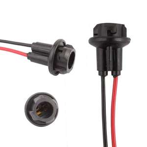 T10 <b>Universal</b> Car Truck Light Harness <b>Socket</b> Wiring Harness Instrument Light T5 T15 12V OLIVER Factory Supply - Product Image 4