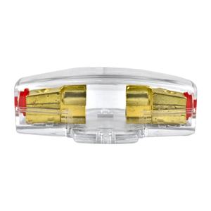 Porte-<span class=keywords><strong>fusible</strong></span> AGU universel 10x38mm plaqué or du fabricant, entrée/sortie de calibre 4 ou 8 avec fusibles de 30 A pour <span class=keywords><strong>autoradio</strong></span> - Product Image 3