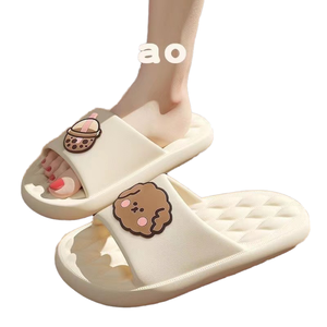 Pantuflas al por Mayor para Mujer, para Verano, Hogar, Baño, Interior, Antideslizantes, Suela Gruesa, Playa, Exterior, Unisex, Suaves - Product Image 2