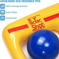 Tube flottant gonflable en PVC AirTight de 3 m de long pour événements aquatiques, capacité 5-10 passagers