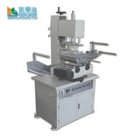Machine d'impression pour couvercle de livre, bronze or, impression à chaud, équipement de estampage à pression pneumatique, gaufrage sur papier, pièces