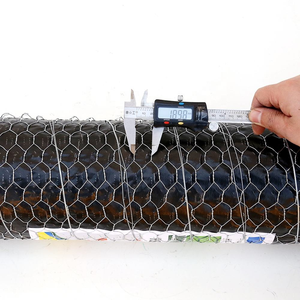 Hexagonal Chicken <b>Wire</b> <b>Mesh</b> Roll Low Carbon <b>Wire</b> for Chicken Coop and Small Livestock Fence - Product Image 2