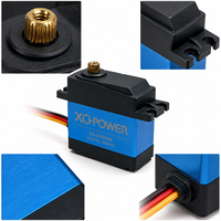 Servomoteur numérique étanche en titane 45KG avec moteur à noyau, coque intermédiaire en aluminium, 0.17s 6.8V pour voiture RC et avion RC XQ-POWER XQ-S3240M
