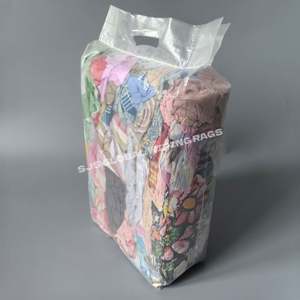 Chiffons de nettoyage pour usage maritime, chiffons en tissu colorés, chiffons industriels, chiffons chinois, chiffons en coton déchiqueté - Product Image 1