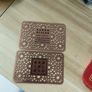 Boîte magnétique de carte NFC avec logo personnalisé OEM Emballage de cartes de visite <span class=keywords><strong>d</strong></span>'orge avec impression UV Offre spéciale Artisanat en métal - Product Image 1