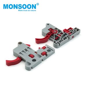 Herrajes para muebles, correderas para cajones de montaje inferior, de acero laminado en frío, con cierre suave, 88 mm de altura, sistema de cajones para gabinetes de cocina - Product Image 5