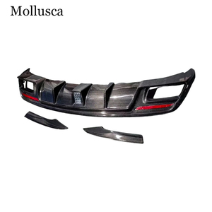 Pour Mercedes CLA-Class W117 C117 – Diffuseur arrière style PK en fibre de carbone pour pare-chocs 2013-2020 - Product Image 3