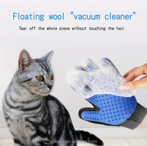 Guanto da toelettatura <span class=keywords><strong>per</strong></span> animali domestici <span class=keywords><strong>spazzola</strong></span> <span class=keywords><strong>per</strong></span> guanti in gomma <span class=keywords><strong>per</strong></span> la pulizia dei peli di cane - Product Image 4