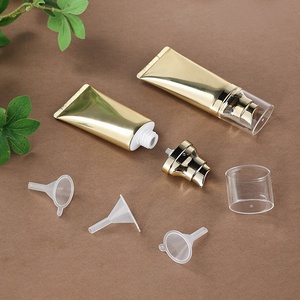 <span class=keywords><strong>LESO</strong></span> New Arrival Prêt à Expédier Soft Tube ABL High Light Oval Soft Tube avec Ariless Pump et clear Pump pour Skincare Serum - Product Image 5