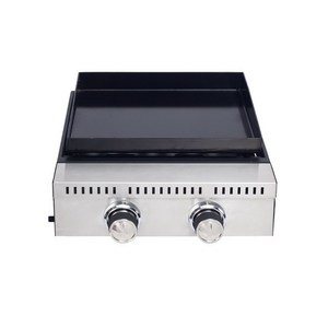 Two burner Gas Griddle <strong>Grill</strong> Super <strong>Best</strong> Seller <strong>BBQ</strong> Accessories Built in <strong>Grill</strong> Gas Valve - Product Image 2
