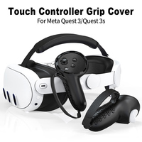 Coque en silicone de vente chaude pour poignée de contrôleur 3/3s-Accessoires de jeu multi-couleurs