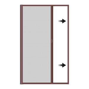 <span class=keywords><strong>Mosquitera</strong></span> <span class=keywords><strong>enrollable</strong></span> retráctil con marco de aluminio <span class=keywords><strong>para</strong></span> <span class=keywords><strong>puerta</strong></span>, antimosquitos, insectos y moscas. - Product Image 1