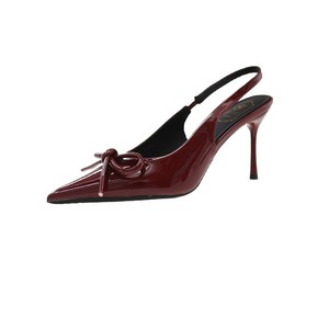 Escarpins à talons hauts pour femme, style féerique, bout pointu, talon fin, couleur nude, collection automne, modèle exclusif - Product Image 1