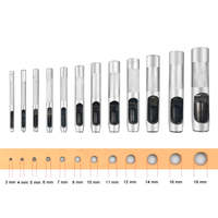 OWDEN Professional 2mm Silber Hohlloch-Stanz werkzeug DIY-Qualität für Leder gewebe Papier Vinyl Unter leg scheiben Faser-OEM & ODM unterstützt