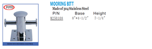 Foyo Extra Base <strong>Plate</strong> Marine Single Cross Bollard Mooring Bitt <strong>Cleat</strong> - Product Image 6