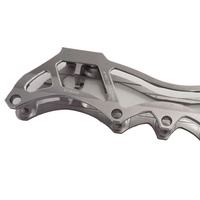Cadre de patin de vitesse en ligne alu CNC, cadre en ligne en Alu pour le patinage de vitesse