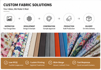 Tissu brodé 3D en Lyocell et Nylon, 36% Lyocell, 28% Nylon, 13% Rayonne, 23% Polyester, Fil à broder 100% Rayonne pour Robe