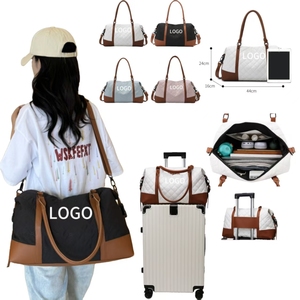 <span class=keywords><strong>Lineo</strong></span>, nueva bolsa de viaje, asa telescópica, compartimentos secos y húmedos de gran capacidad para hombres y mujeres, bolsa de viaje de Fitness para negocios cortos - Product Image 1