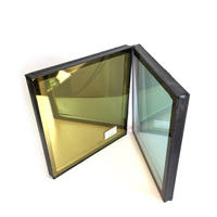 4MM 5MM 5.5MM 6MM 8MM LOW-E verre réfléchissant doré prix bas-e verre pour mur-rideau en verre