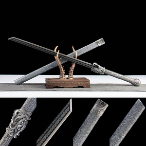 LRT001-Colección de espadas samurái, espada portátil de alta dureza para defensa personal, adorno, herramienta para acampar y remover obstáculos. - Product Image 1