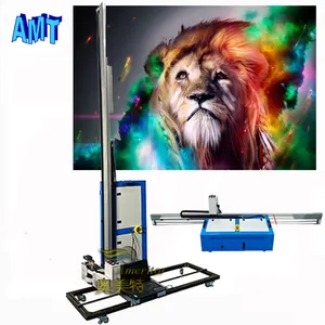 Logo Werbung Haus 6D Vertikaler Wand drucker