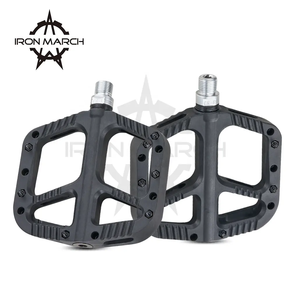 N-9 Road Pedal Bike Parts Mountain Bike Bicycle Pedals Nylon Fiber BMX Pedals Size 105x104x23mm