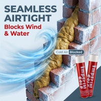 Mousse isolante en polyuréthane, mastic insonorisant, mousse pulvérisée à cellules fermées, travaux du bois, construction, installation de fenêtres et de portes, adhésifs