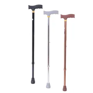 中国供应商铝拐杖铝合金医疗可调手杖的老人