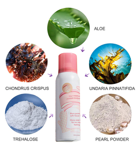 Spray fixateur de maquillage bio matifiant de haute qualité à base de plantes 24 heures logo personnalisé aérosol scintillant fort avec SPF <span class=keywords><strong>visage</strong></span> - Product Image 3