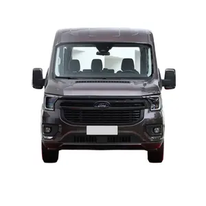 China JMC Transit 2024 T8 2,3 T Multifunción Automático Pasajero Van Diesel LHD 9 asientos Mini Van para Comercial