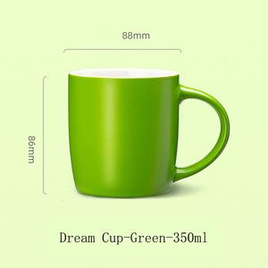 แก้วเซรามิกสวยงามหลากสี แก้วมัค Bone China แบบ OEM สำหรับดื่มน้ำ - Product Image 3